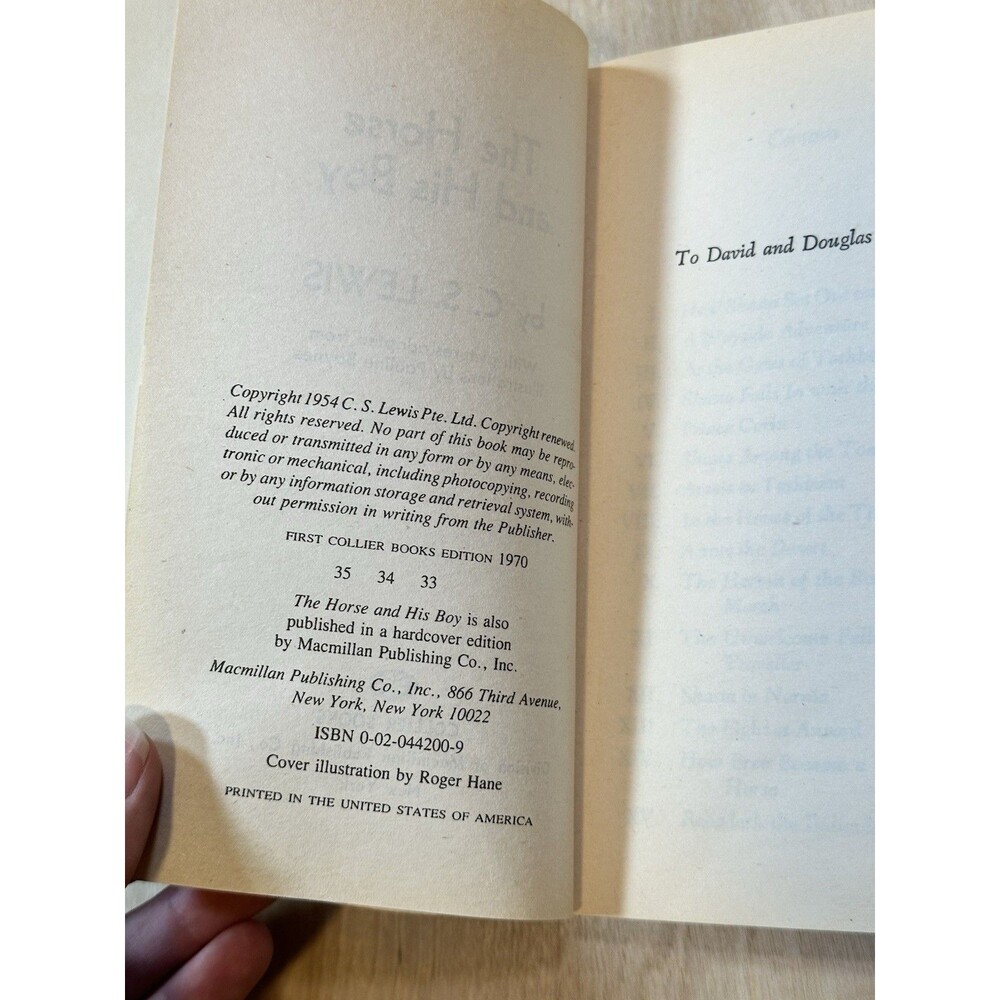 The Horse and His Boy (The Chronicles of Narnia, No. 5) - Paperback - VERY GOOD - Picture 6 of 6